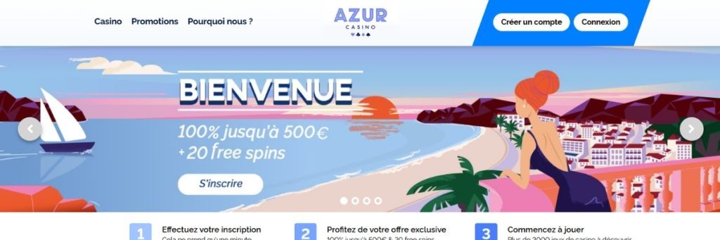 Casino azur en ligne